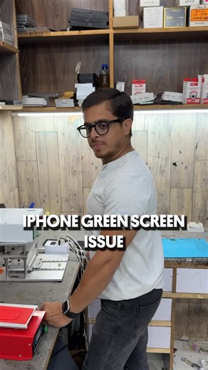 1.9K views · 84 reactions | iPhone green screen issue ko kaisay resolve karain? #iphone #apple #olx #greenscreen #problem #glitch #software | OLX Pakistan | Facebook