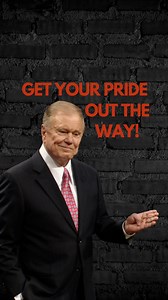 Get your own pride out the way! Why? Because pride mixed with your anger is a rude awakening. Together, the two can tarnish and ruin your relationships. They prevent reconciliation. Listen to Dr. Ed Young share about the importance of getting your pride and ego out thetrway in order to restore a relationship with a brother and sister in Christ! | Winning Walk