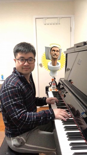 Skibidi Toilet Songs on Piano