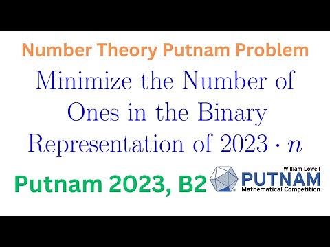 Putnam 2023, B2; A Neat Number Theory Problem from the 2023 Putnam Math Competition.