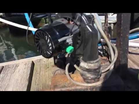 DIY Changing Boat Lift Blower Motor
