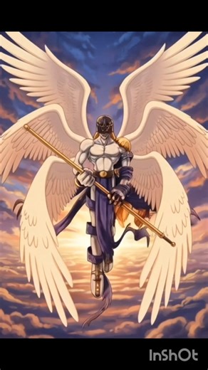 Patamon's TRUE POWER-UP! 💥 Angemon Evolution #drawing #digimon #viral #foryou