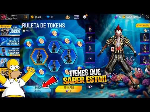 QUICK FREE SPINS ON JOKER'S INCUBATOR ROULETTE IN FREE FIRE