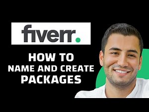 How to Name and Create Packages on Fiverr (Quick Tutorial)