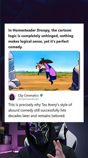 Homesteader Droopy Cartoon Logic Is Unhinged But Is Perfect Comedy Tex Avery Style