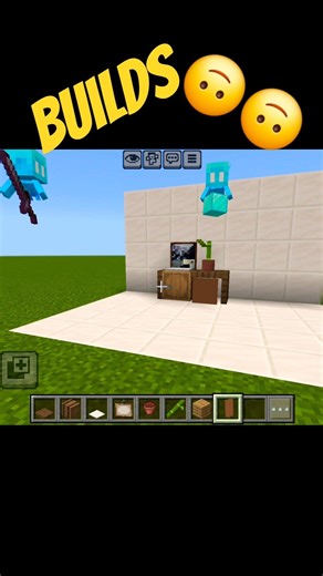 Modern TV Design in Minecraft ✨ | Quick Tutorial #shots