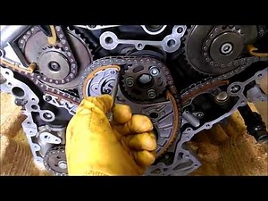 INSTALLING TIMING CHAIN ​​MARKS / AUDI 3.0d TDI - AUDI 3.0/ INSTALLING TIMING CHAINS