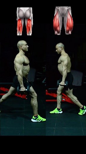 "Ultimate Guide to Lunge Variations: Boost Your Gains!"#shorts #fitness #motivation