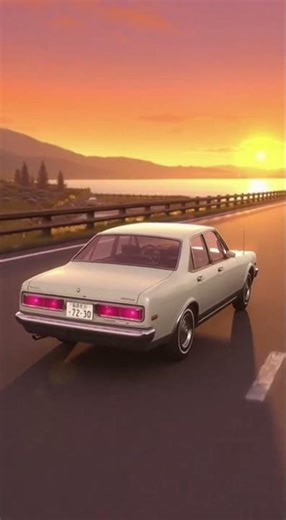 1972 Nissan Laurel C130 sedan #simpleplanes #anime #meowbah