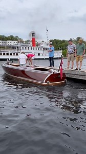6.9K views · 489 reactions | Steamships and antique mahogany wood...