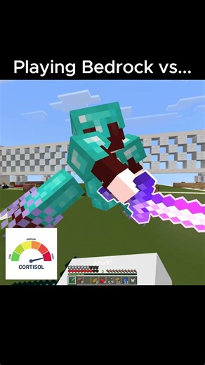 low cortisol java player #minecraft #minecraftmemes