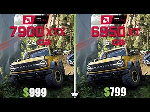 RX 7900XTX 24GB vs RX 6950XT 16GB | i9 - 13900K | 4K
