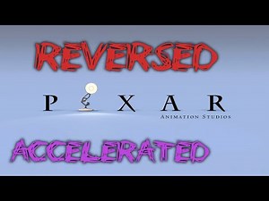 Pixar intro reversed and speed up!