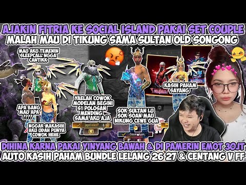 AJAKIN FITRIA KE SOCIAL MALAH DI GODAIN SAMA SULTAN SONGONG😱AUTO KASIH PAHAM LELANG & CENTANG V FF😱