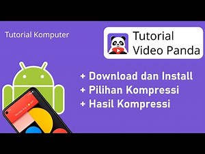 Tutorial on how to download, install and use Video Panda Compressor on a PC laptop