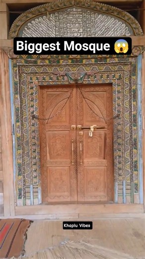 Asia’s Biggest Wooden Mosque 😱 | Built Without Modern Tools #Mosque #Asia #nature #WoodArchitecture