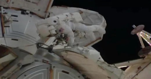 Astronauts hold all-female spacewalk at International Space Station