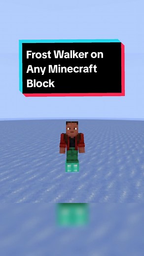 Frost Walker: Transforming Minecraft Blocks into Ice