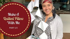2.1K views · 17 reactions | Let’s make a quilted pillow and learn...