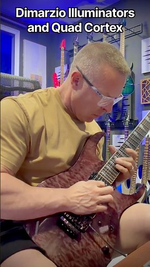 Modded Ibanez RG + DiMarzio Illuminators in Action #IbanezRG #DiMarzio #QuadCortex #NeuralDSP