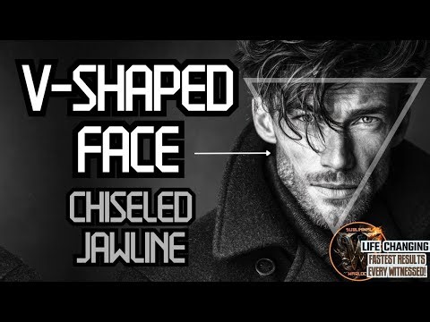 V-Shaped Face + Chiseled Facial Aesthetics | Transform Your Face into a Masterpiece! Theta Frequency