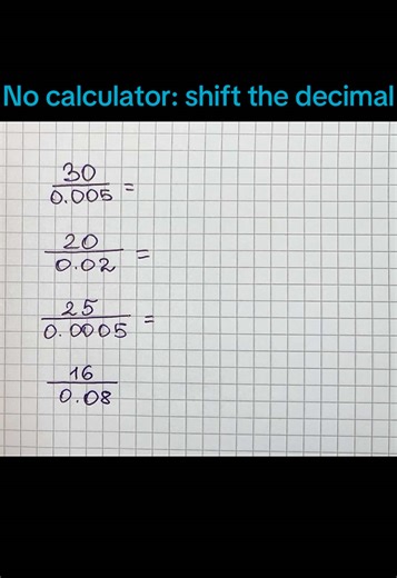 Mastering Decimal Shifts Without a Calculator