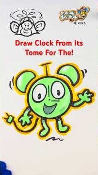 How to Draw Clock from Its Time For The! #clock #itstimeforthe #anime #sketch #art #drawingtutorial