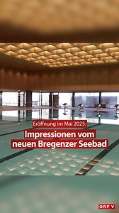 Das Bregenzer Seebad steht kurz vor der Fertigstellung. Wir waren vor Ort und haben es uns vor der Eröffnung im Mai schon angeschaut. | ORF Vorarlberg