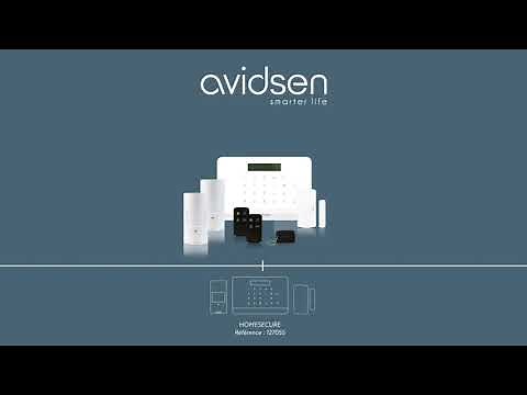 Alarme #HomeSecure de maison sans fil et connectée avec l'appli #AvidsenHome cas d'usages
