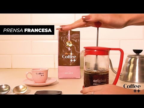Como fazer café na prensa francesa?
