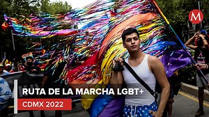 Ésta será la ruta de la marcha LGBT+ en CdMx 2022