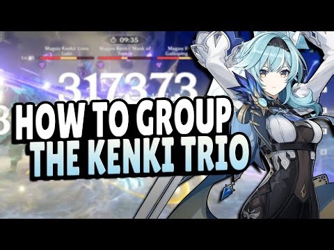 How to Group the Kenki Trio AND Keep Them Together | Genshin Impact