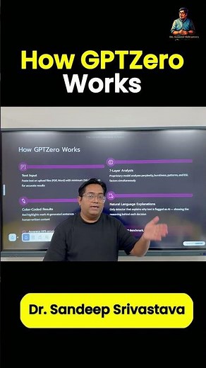 How GPTZero Works | AI Detection Explained#ai