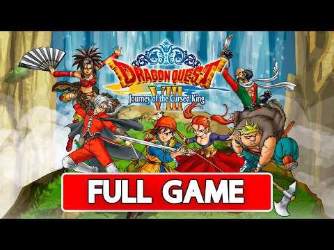 DRAGON QUEST VIII: JOURNEY OF THE CURSED KING (3DS) Gameplay Walkthrough FULL GAME + 3DS POSTGAME