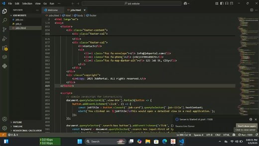 Jobs Portal for Coders and Programmers
