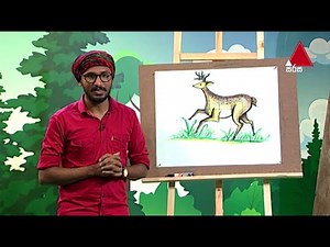 ලේසියෙන් මුවෙක් අඳින්න ඉගෙන ගමු | Kids 1st