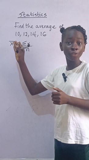 Learning statistics | Mean #facebookreelsviral #mathematics | Heritage Ben