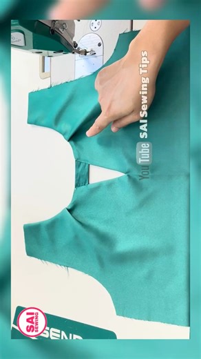 18K views · 236 reactions | Beautiful Circle V Neckline Sewing Tips...