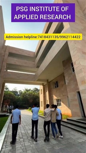 PSG INSTITUTE OF APPLIED RESEARCH