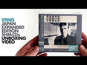 Sting / Japanese SHM-CD Expanded Editions - Unboxed