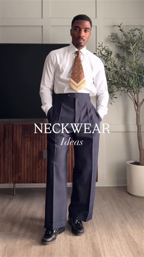Derrick Brownie | Men’s Lifestyle on Instagram: "I haven’t graduated to ascots yet. In this video: Butterfly bow ties Bolo ties Bananas Scarf ties Traditional ties* *the Gucci tie style is called a Kipper tie 🏷️ Men’s styling, menswear, mens outfit ideas, men’s accessories, Men’s stylist, GQ"