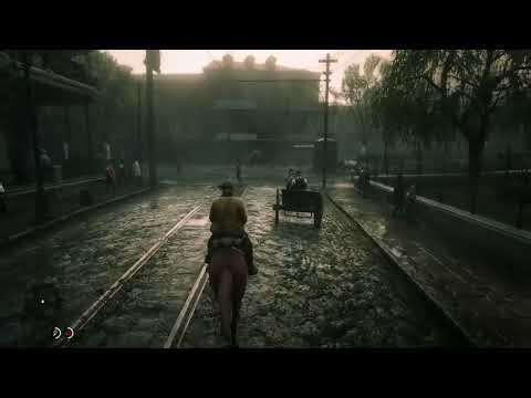 Ultra Realistic Early Morning Ride in Saint Denis | RDR2 MAX Graphics 4K