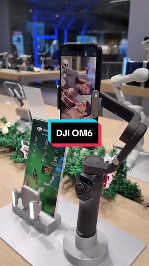 DJI OSMO MOBILE 6 - Unfold Your Creativity [Press yellow bag to purchase] Osmo Mobile 6 is an intelligent smartphone stabilizer packed with creative features. It’s not only compact and easily foldable to fit in your palm, but also launches automatically once unfolded to capture shots at a moment’s notice. Get dynamic angles and perfect selfies by using the built-in extension rod. A whole host of intelligent functions and guides are at your disposal. The DJI Mimo app facilitates efficient shootin