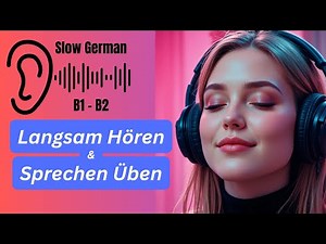 Learn German by listening with Max – Spoken Slowly & Clearly