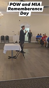 AMERICAN LEGION POST 177 presents our veterans with the POW/MIA Missing Man Table. 🇺🇲🇺🇲🇺🇲 @amercianlegionpost177 #POWMIARecognitionDay #honorflightnetwork #veterans | Honor Flight Houston