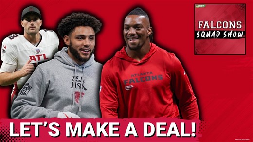 FALCONS SQUAD SHOW: Kirk Cousins Finesses Vegas | Will Drake London & Bijan Robinson Get New Deals?