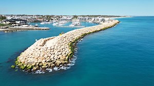 Mindarie breakwater: $7m project to improve marina safety and stop water topping officially complete