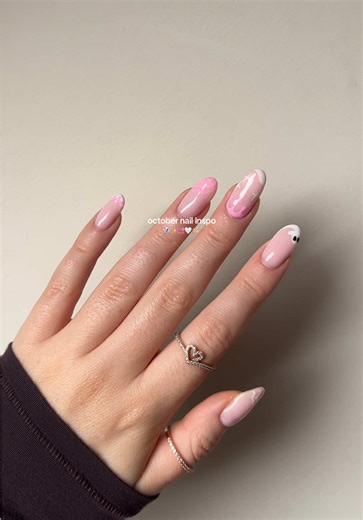 October Nail Inspiration for a Girly Look