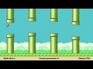An application of NEAT in flappy bird
