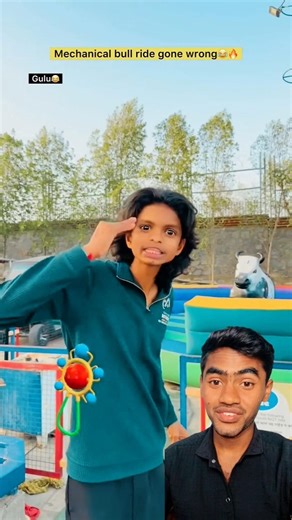 Mechanical bull ride aur jagiya 😂🔥